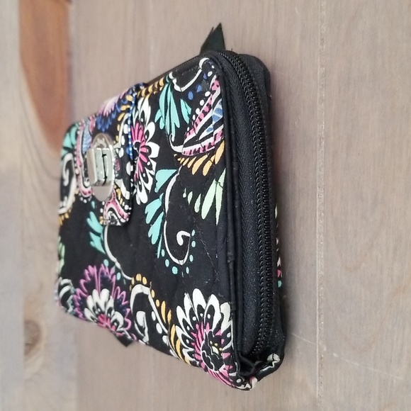 Vera Bradley Turn Lock RFID Wallet - Picture 13 of 15